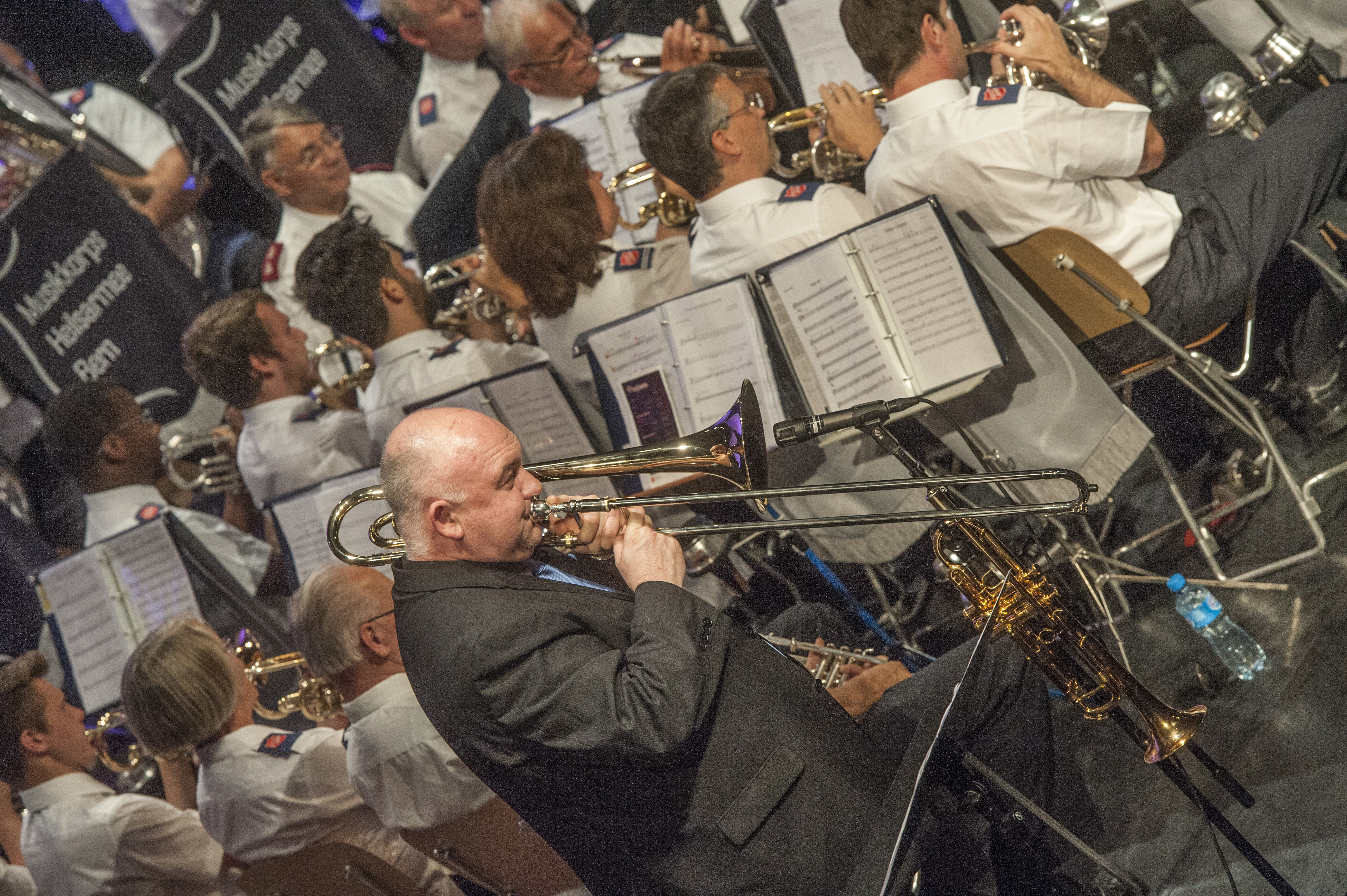 Der Australische Jazz-Musiker James Morrison gab einen Workshop und ein Konzert mit der Heilsarmee in Bern.