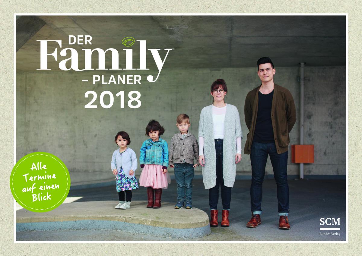 A3-Wandkalender "Family" mit christlichen Impulsen.